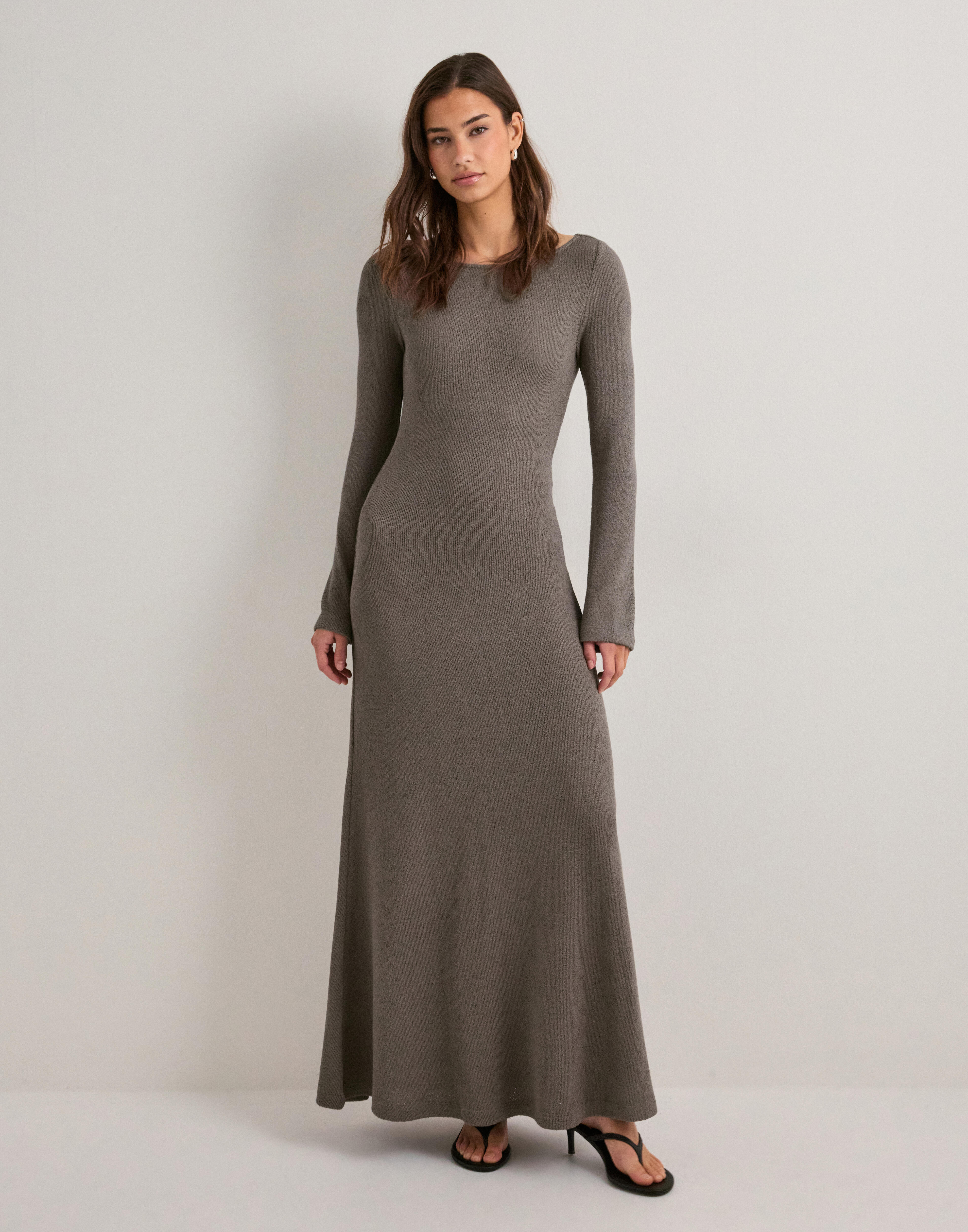french grey nichelle knit maxi dress French Grey | Dresses | French Grey Nichelle Brushed Knit Maxi Dress