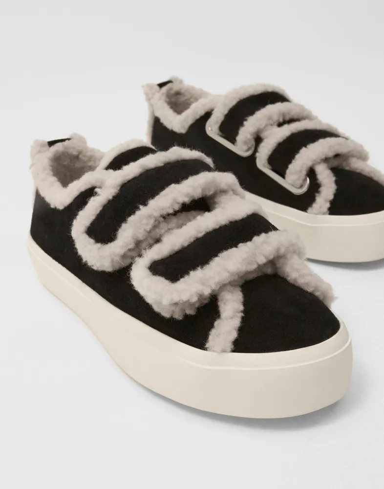 Shearling Low Velcro