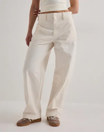 Only - Hvid - Onlclair Mw Barrel Pant Pnt Noos