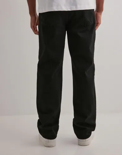 Svarta Woodbird Leroy Craven jeans med lös passform