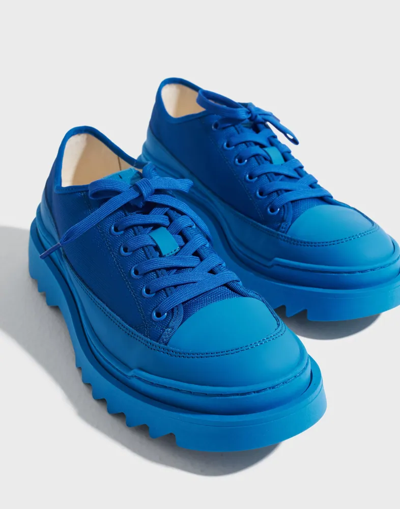 Buy Sneaky Steve Kamiki Low U Textile Royal Blue NLYMAN