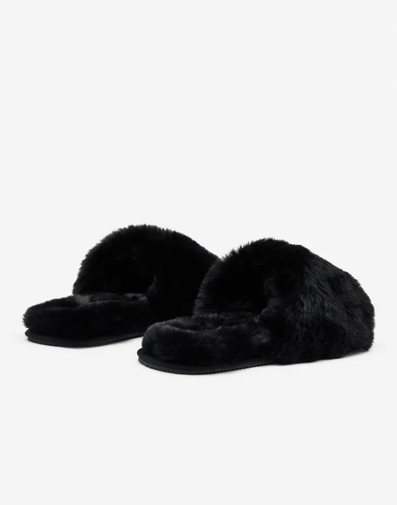 Nelly Cosy Faux Fur Slipper tofflor & clogs dam – bild 3