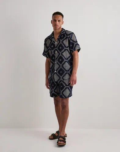 OAS Cuba Crochet Shirt Mönstrade skjortor herr – bild 2