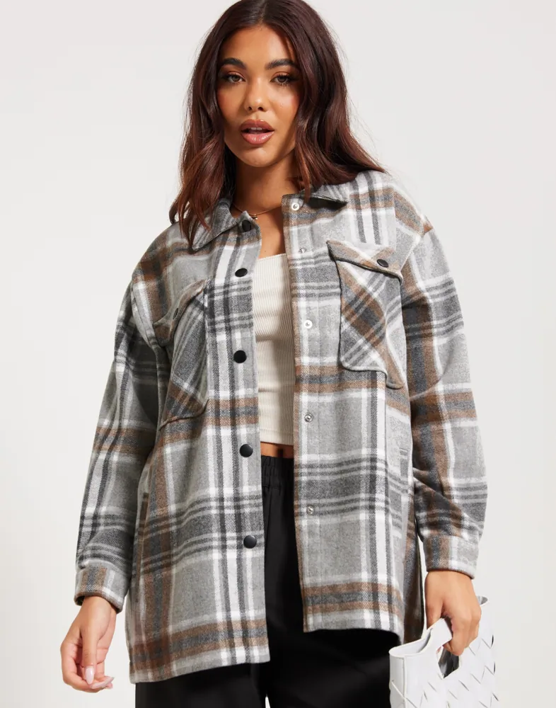 Shirt My Dearest Shacket Buy Navy Blue Corduroy Lightweight