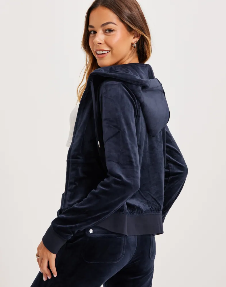 night sky navy blue juicy couture hoodie