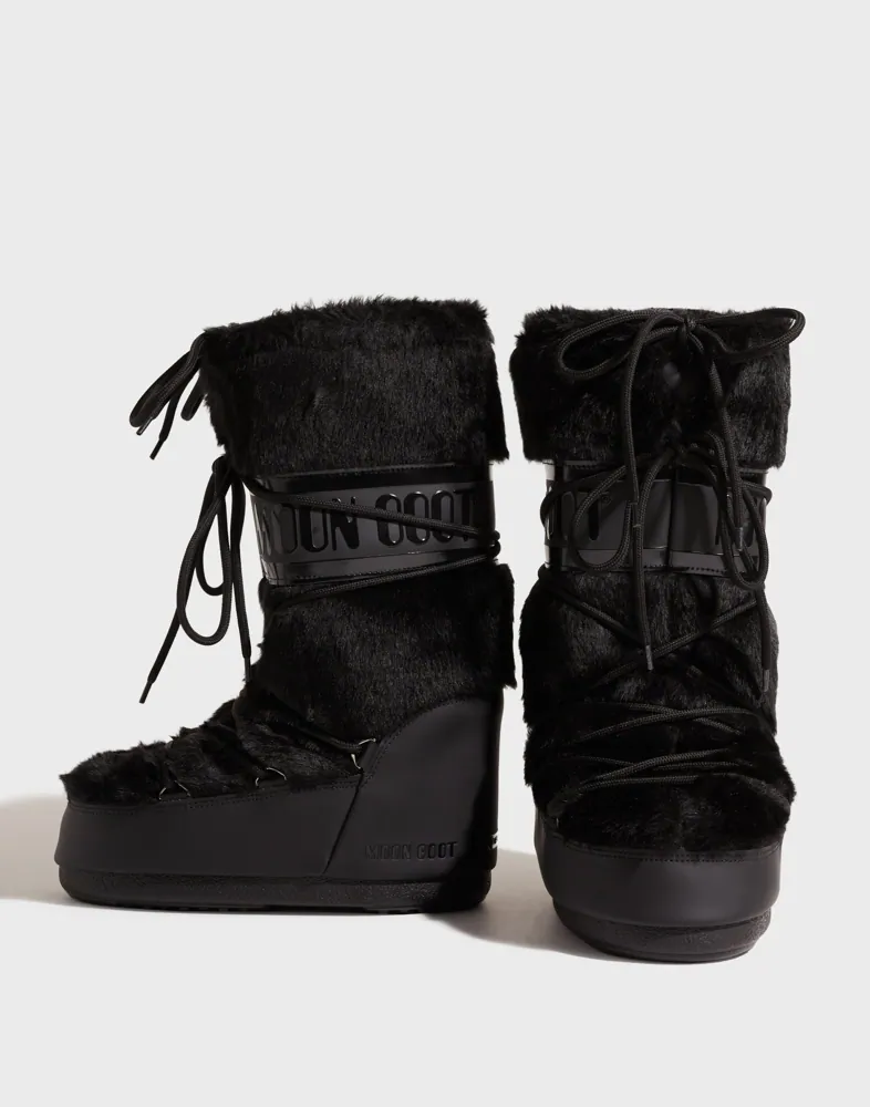 Buy Moon Boot MB CLASSIC FAUX FUR Black
