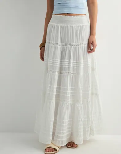 Neo Noir - Hvid - Felicia S Voile Skirt