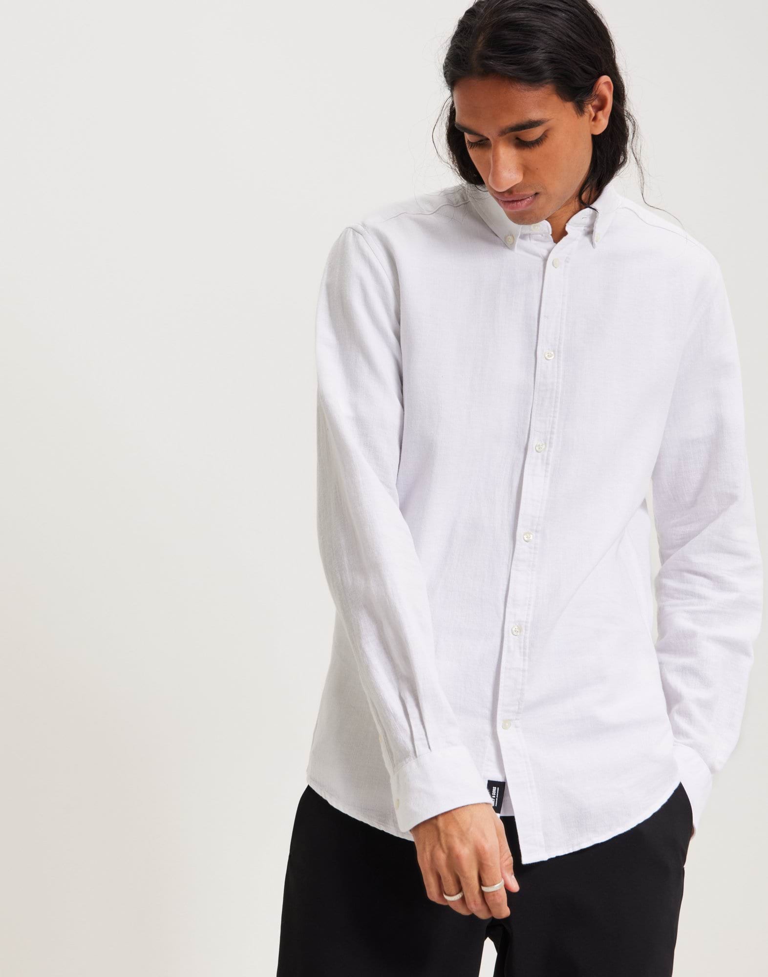 ONSARLO LS HRB LINEN SHIRT