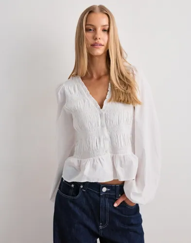 Flirty V-neck Blouse