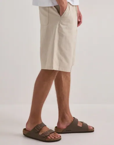 ONLY & SONS Onsdaves Wide Cot Lin 0007 Shorts Linneshorts herr – bild 2