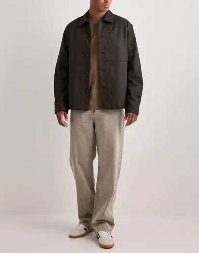 Selected Men Slmotto Tate Heavy Twill Overshirt Overshirts vinterjackor herr – bild 2