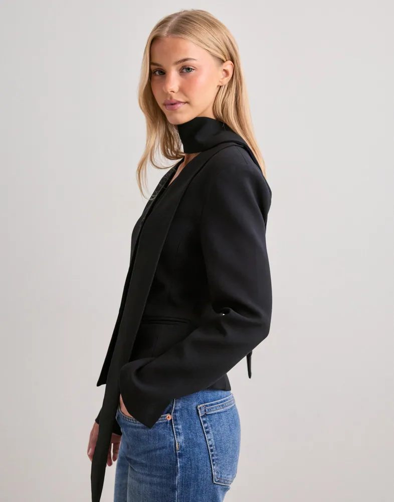 Nelly Scarf Blazer dam – bild 3