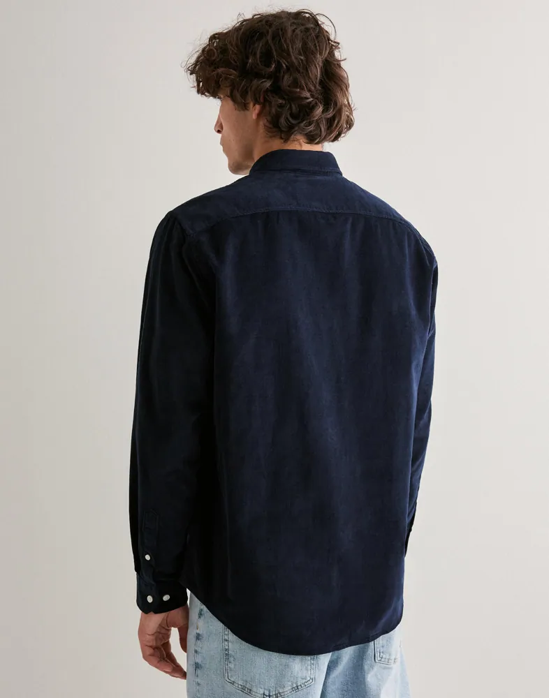 Selected Men Slhregdanni Cord Bd Ls Shirt Noos Manchesterskjortor skjortor & blusar herr – bild 2
