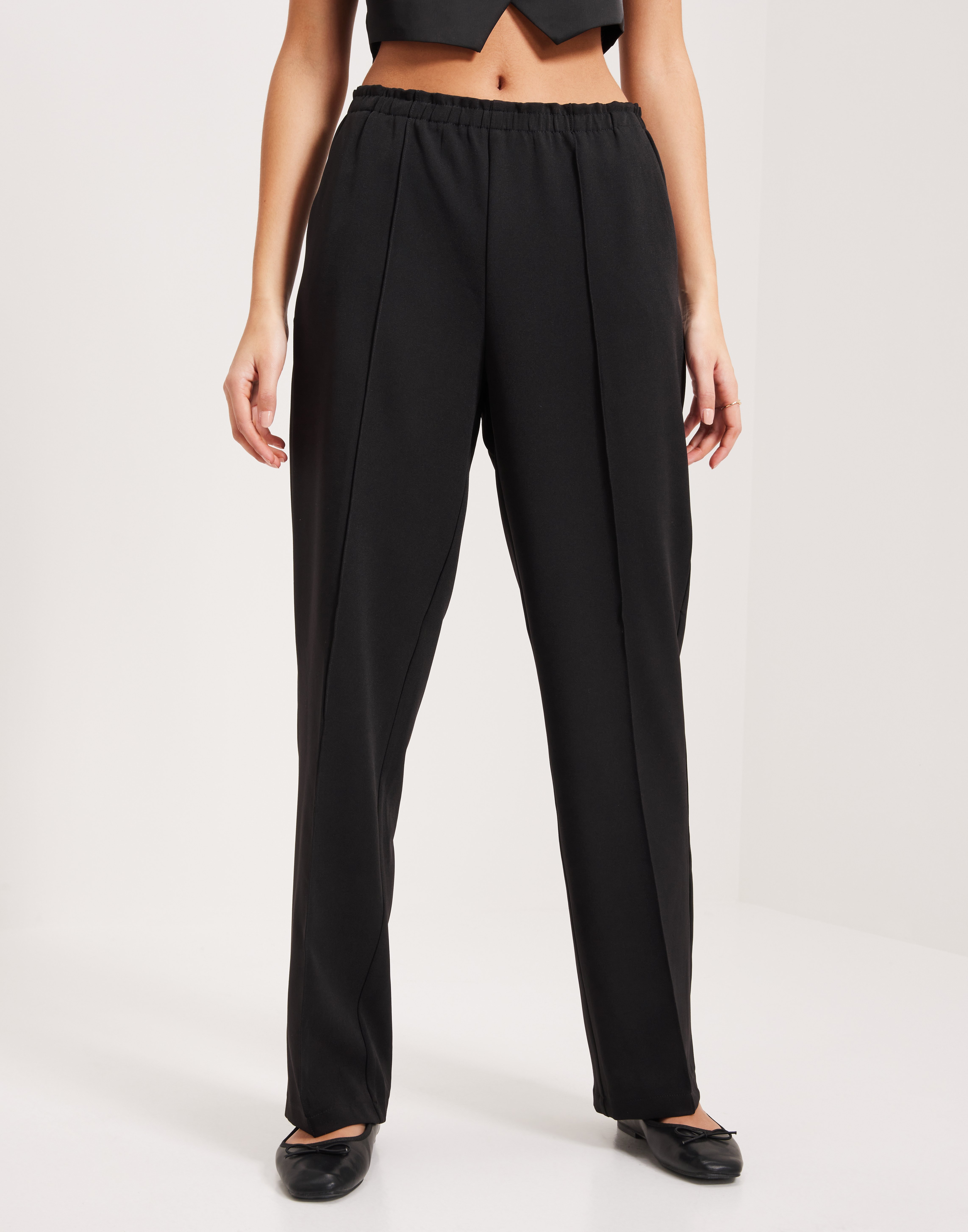 【oan】(Unisex) Twill pintuck banding pants Pintuck Wide Trousers – Estudio Niksen