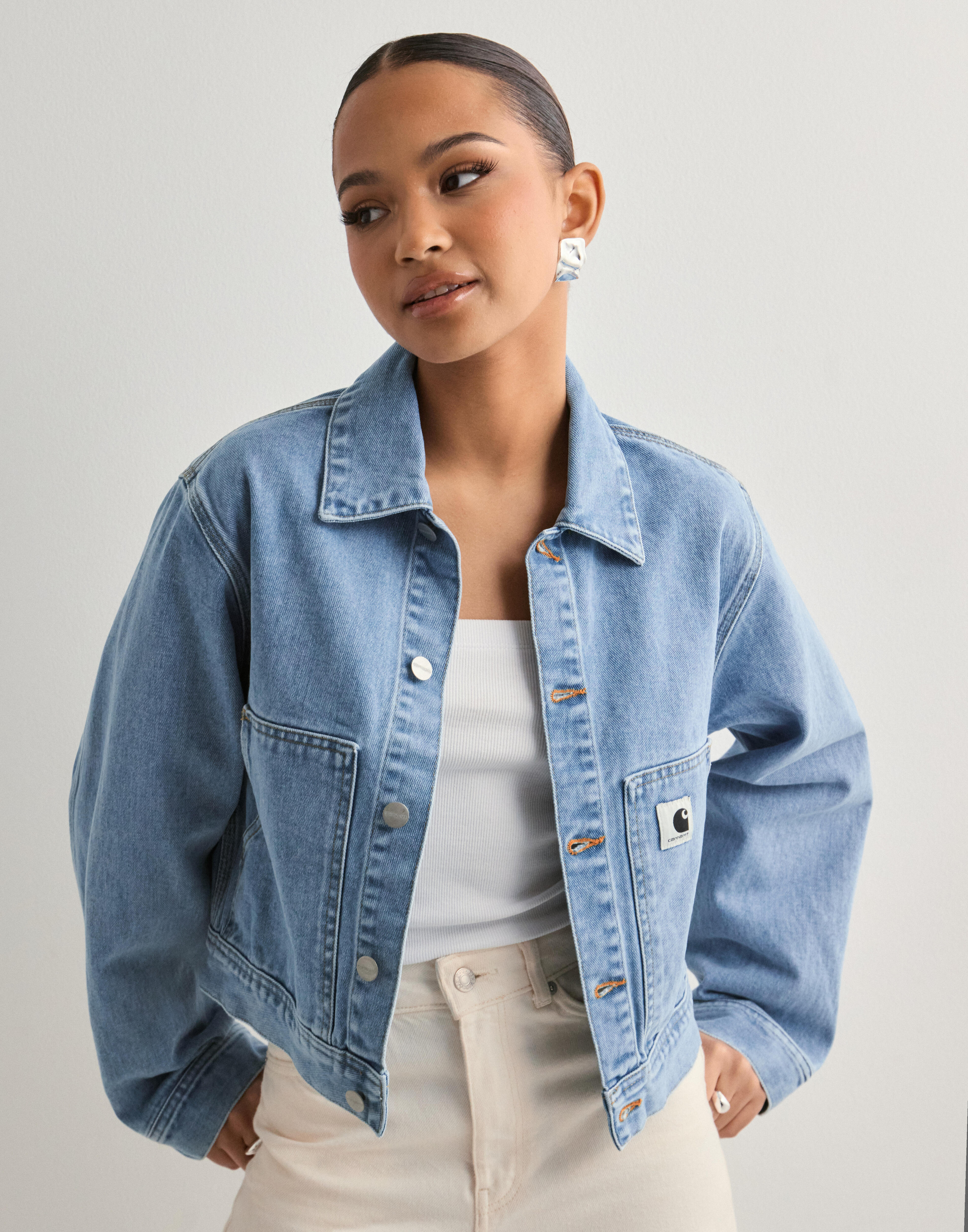 Buy Carhartt WIP W' Arca Jacket - Blue | Nelly.com