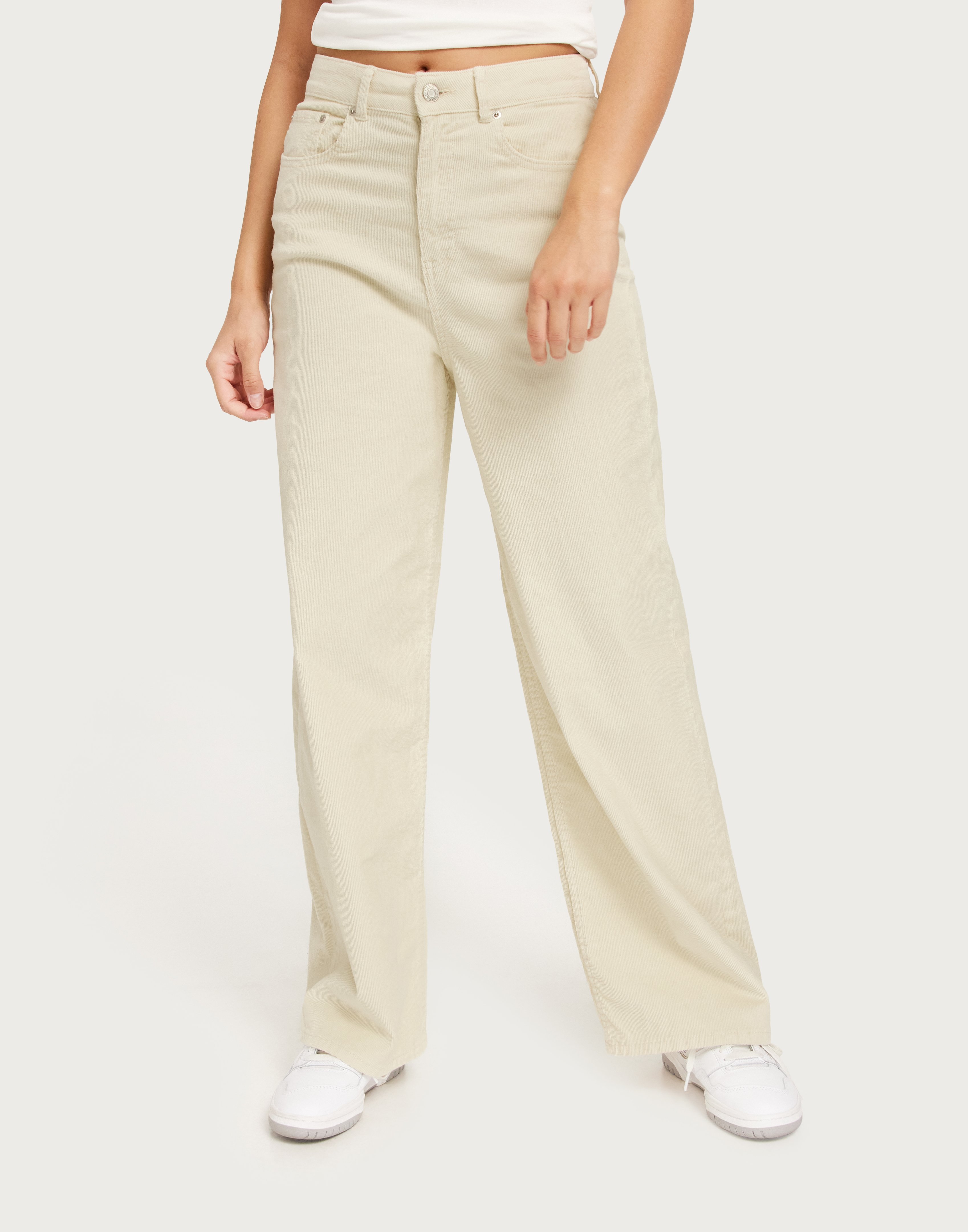 JJXX - Beige - Jxgelly Wide Cord Hw Pant Pnt Sn