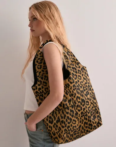 BECKSÖNDERGAARD - Mønstret - Leopa Leather Demi Bag