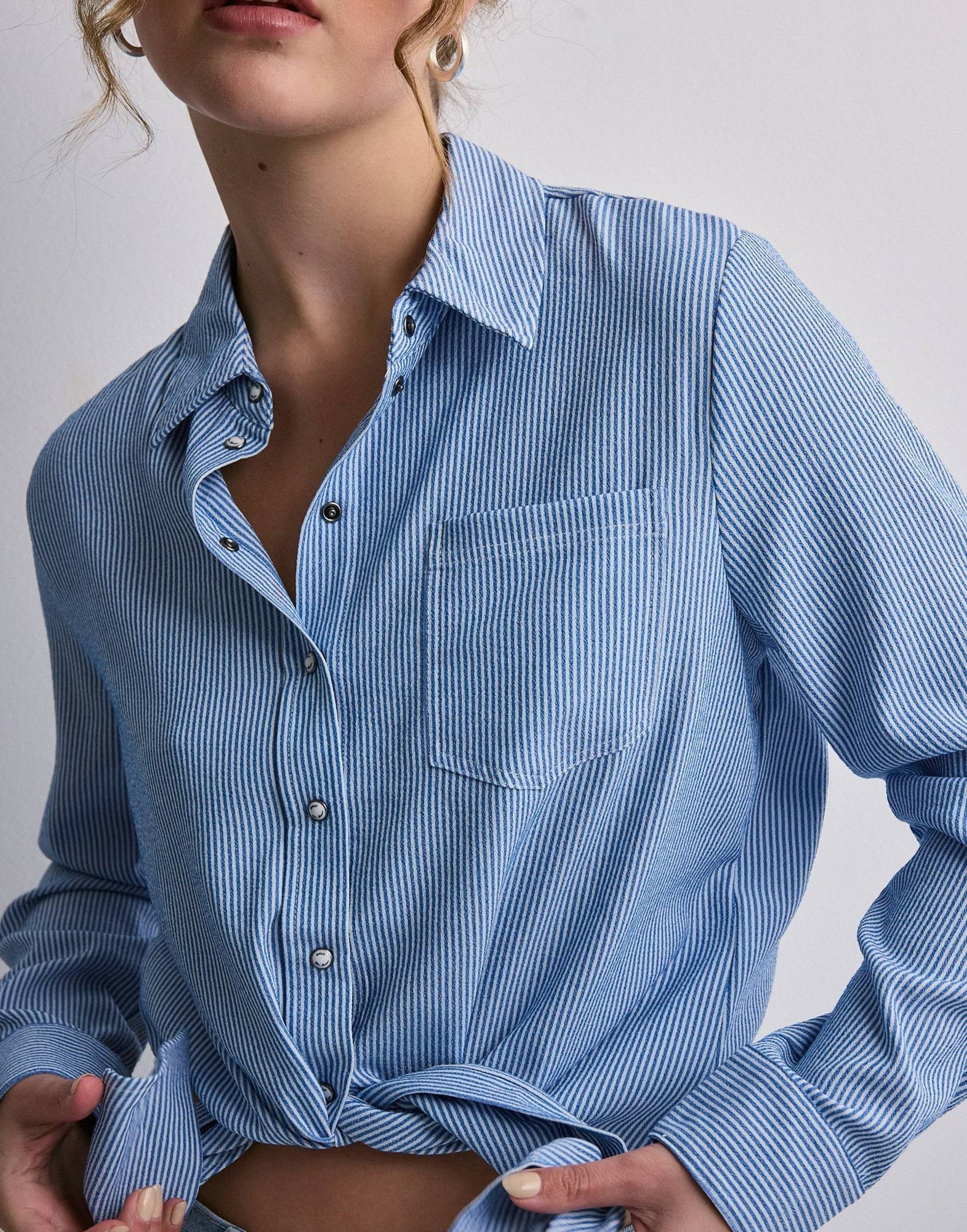 Only / Damen-Shirt / ONLTESS LS O-NECK KNT
