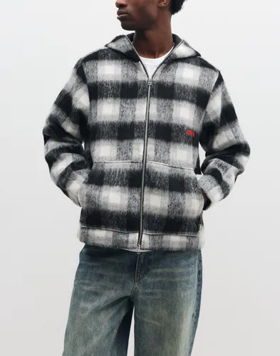 Woodbird Wbsheng Zip Hoodie Jacket Hoodies med dragkedja Rutigt/Randigt