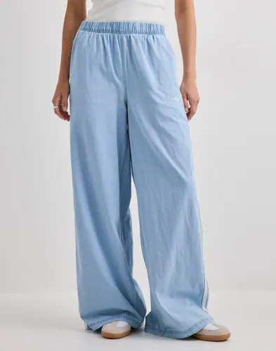 Adidas Originals - Blå - Denim Wide Leg