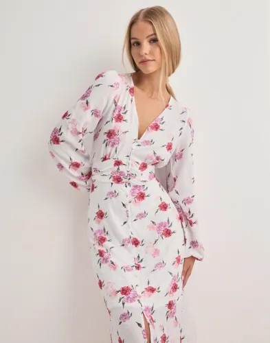 Vmlisa Ls V-Neck Long Dress Wvn 2