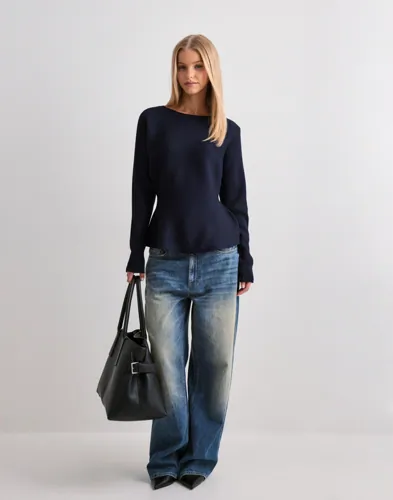 VERO MODA Vmpaulina Ls Boatneck Knit Exp stickade tröjor dam – bild 2