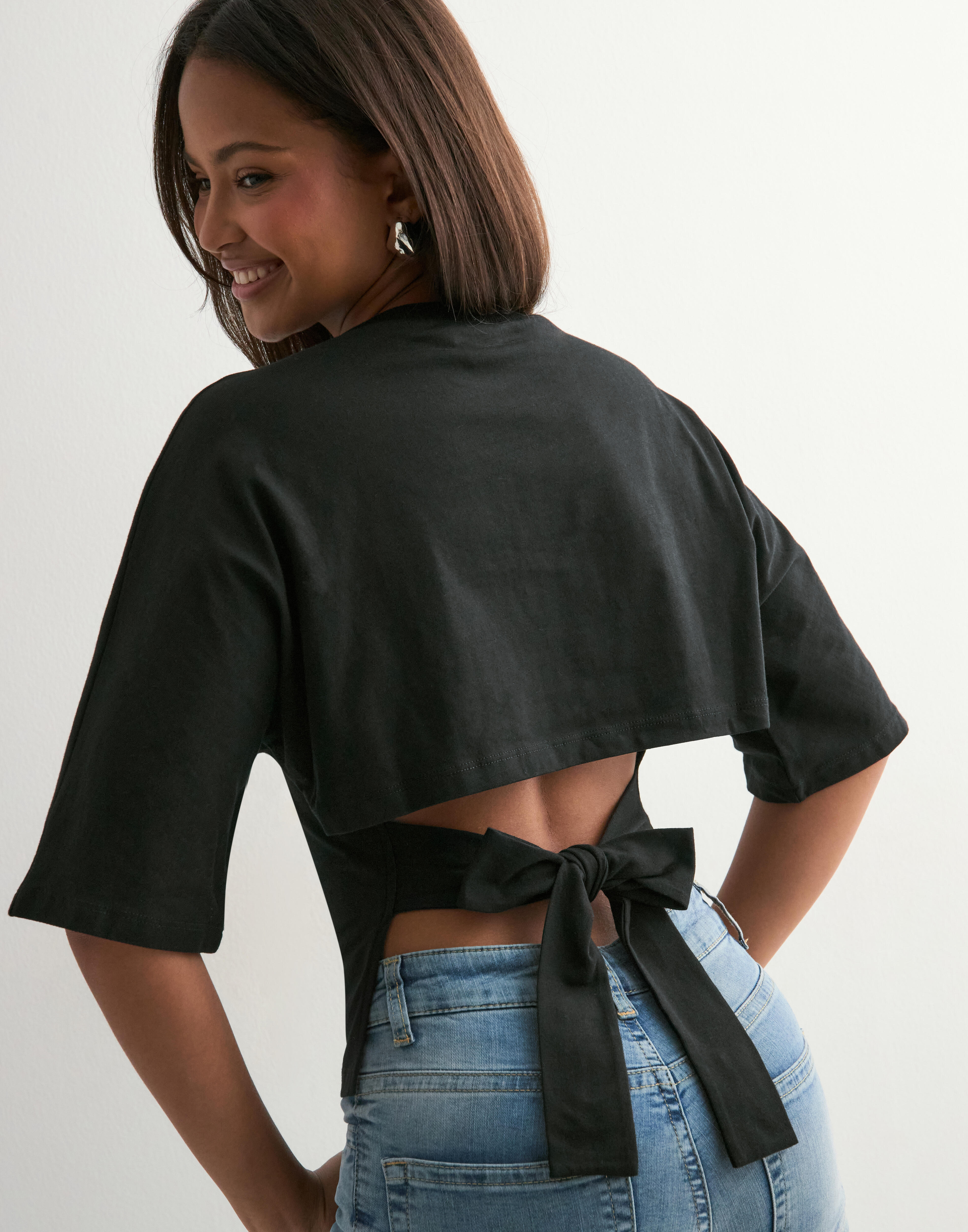Buy Adidas Originals AOP 3S CROP TOP - Beige | Nelly.com