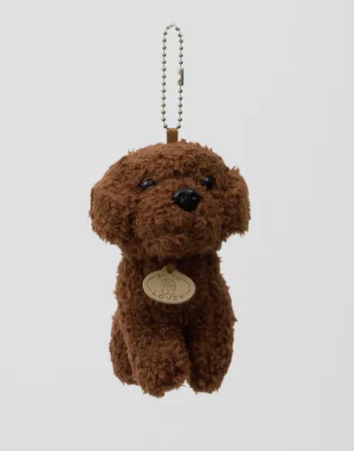 STICKYBESTIE - Brun - Fluffy Poodle Charm