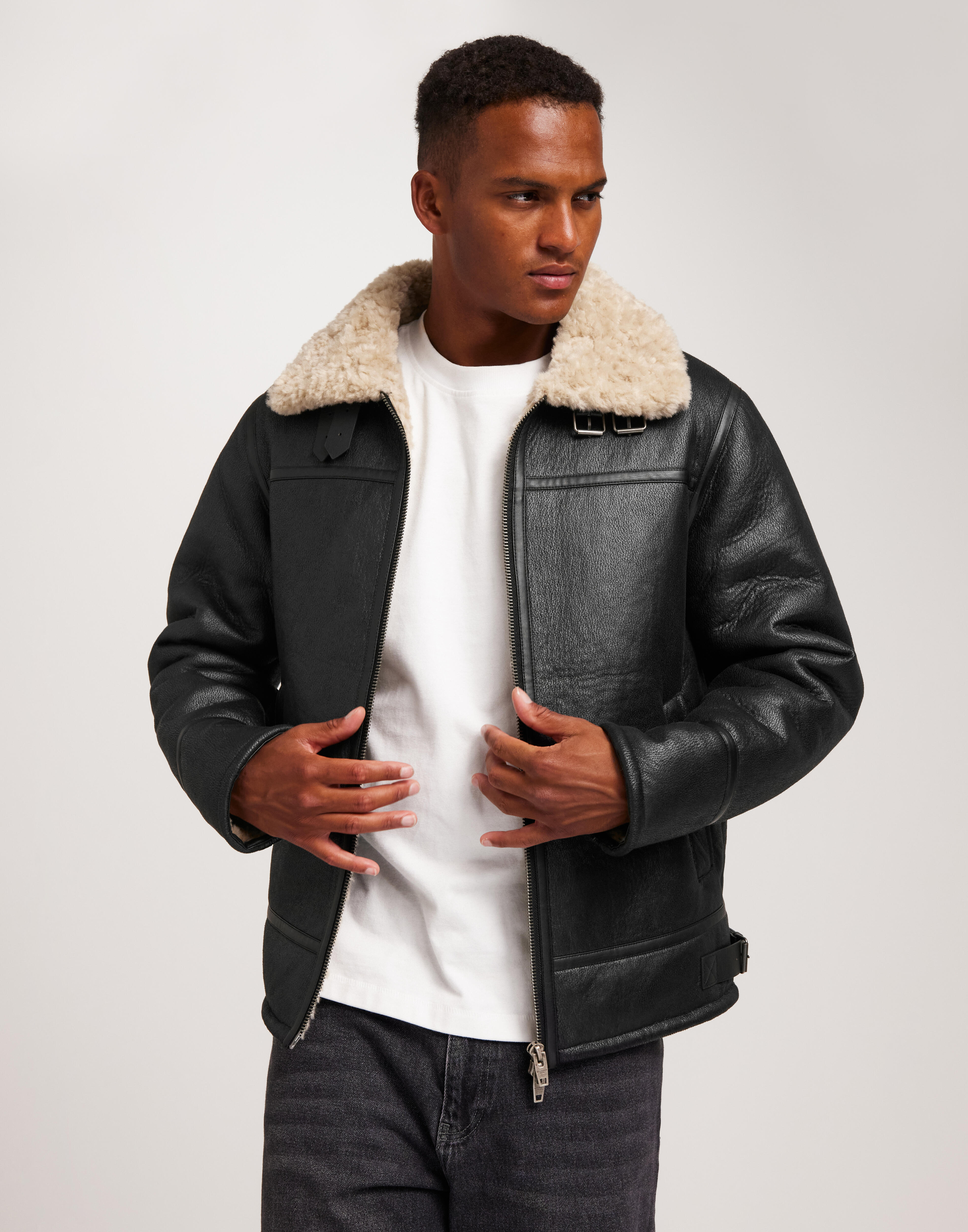 Bentley leather jacket best sale