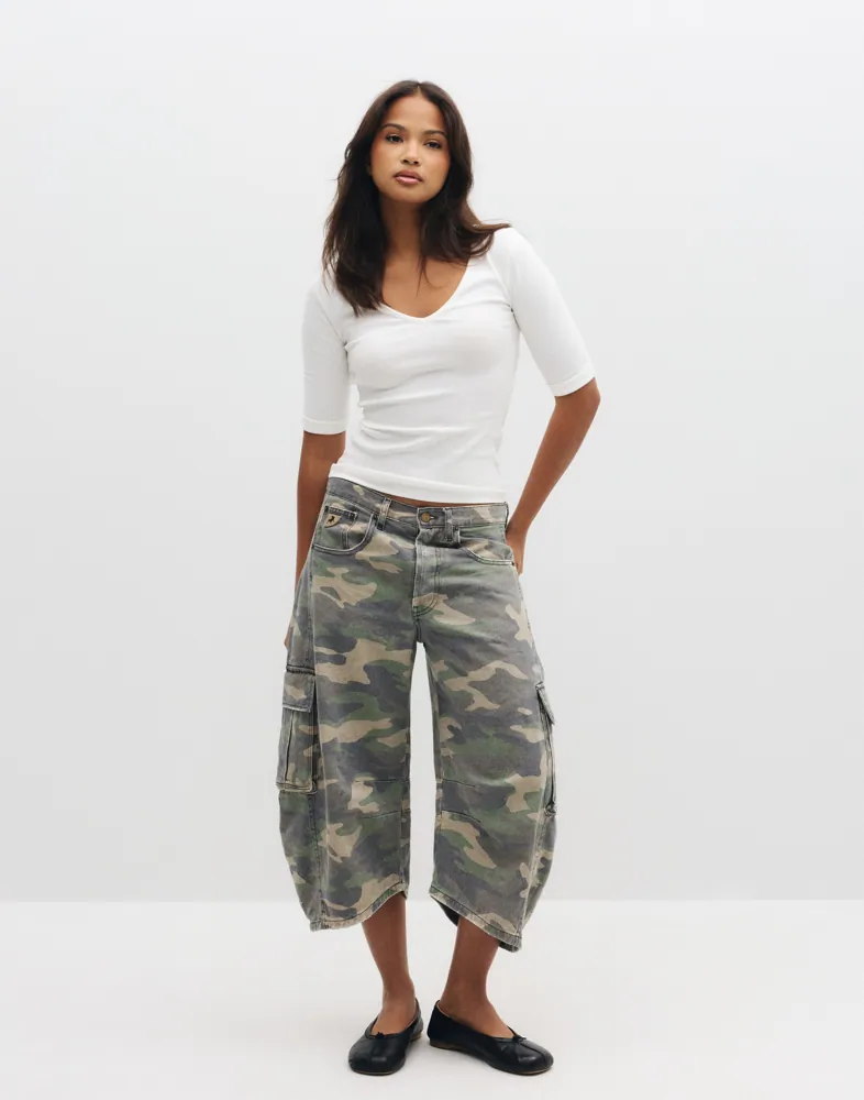 Lois Jeans Aliana-ber Cargo byxor dam – bild 2