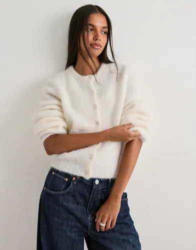 Nelly - Hvid - Premium Knit Cardigan