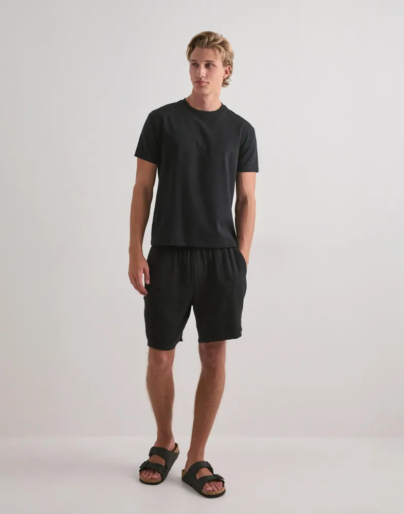 ONLY & SONS Onstel Visc Lin Shorts 0075 Cs Linneshorts herr – bild 2