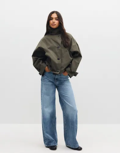 NEO NOIR Fania Oversized Jacket bomberjackor dam – bild 2
