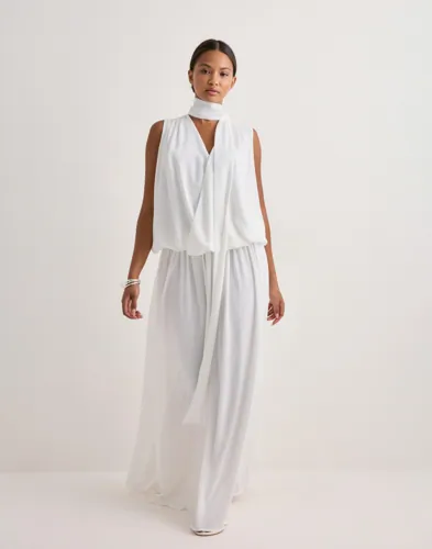 NEO NOIR Sabria Chiffon Skirt maxikjolar dam – bild 2