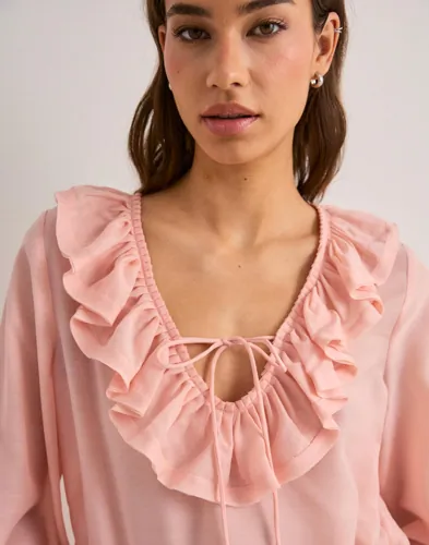 Nelly Frill Blouse blusar dam – bild 2
