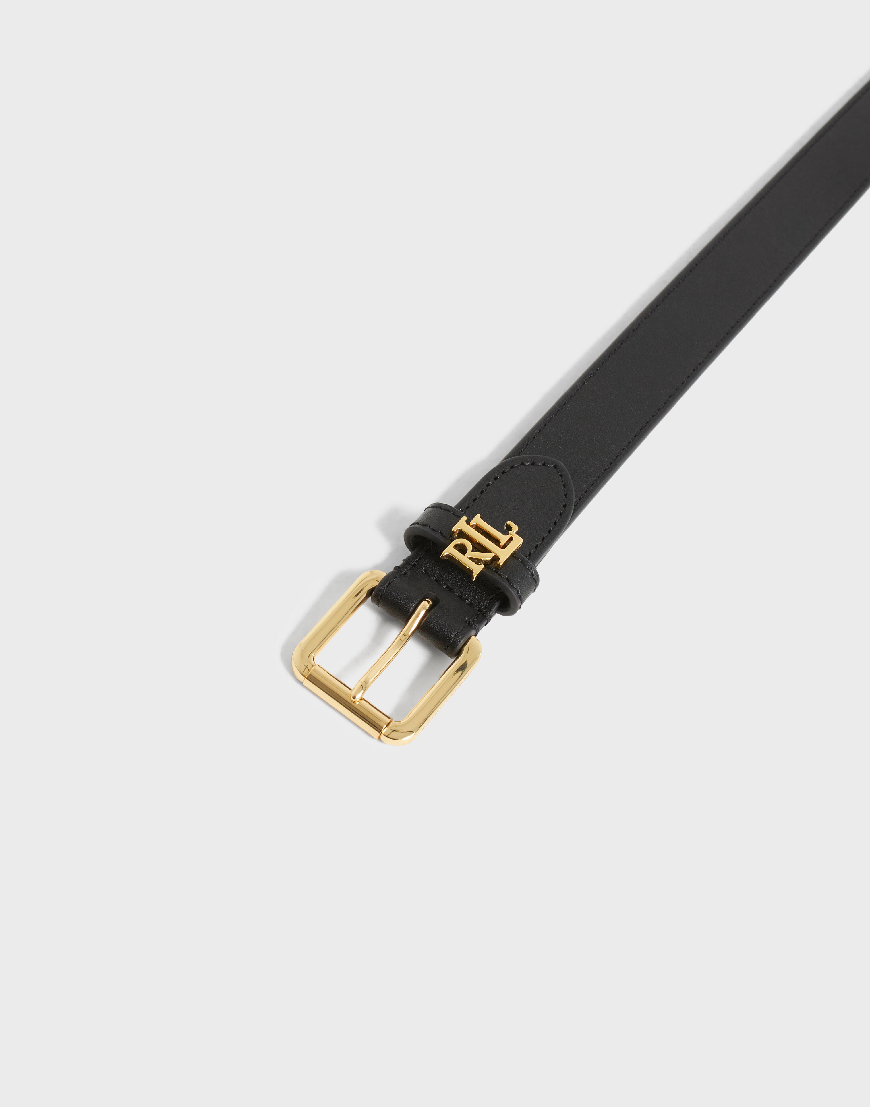 Buy Lauren Ralph Lauren LGO KPPER 25-BELT-SKINNY - Black