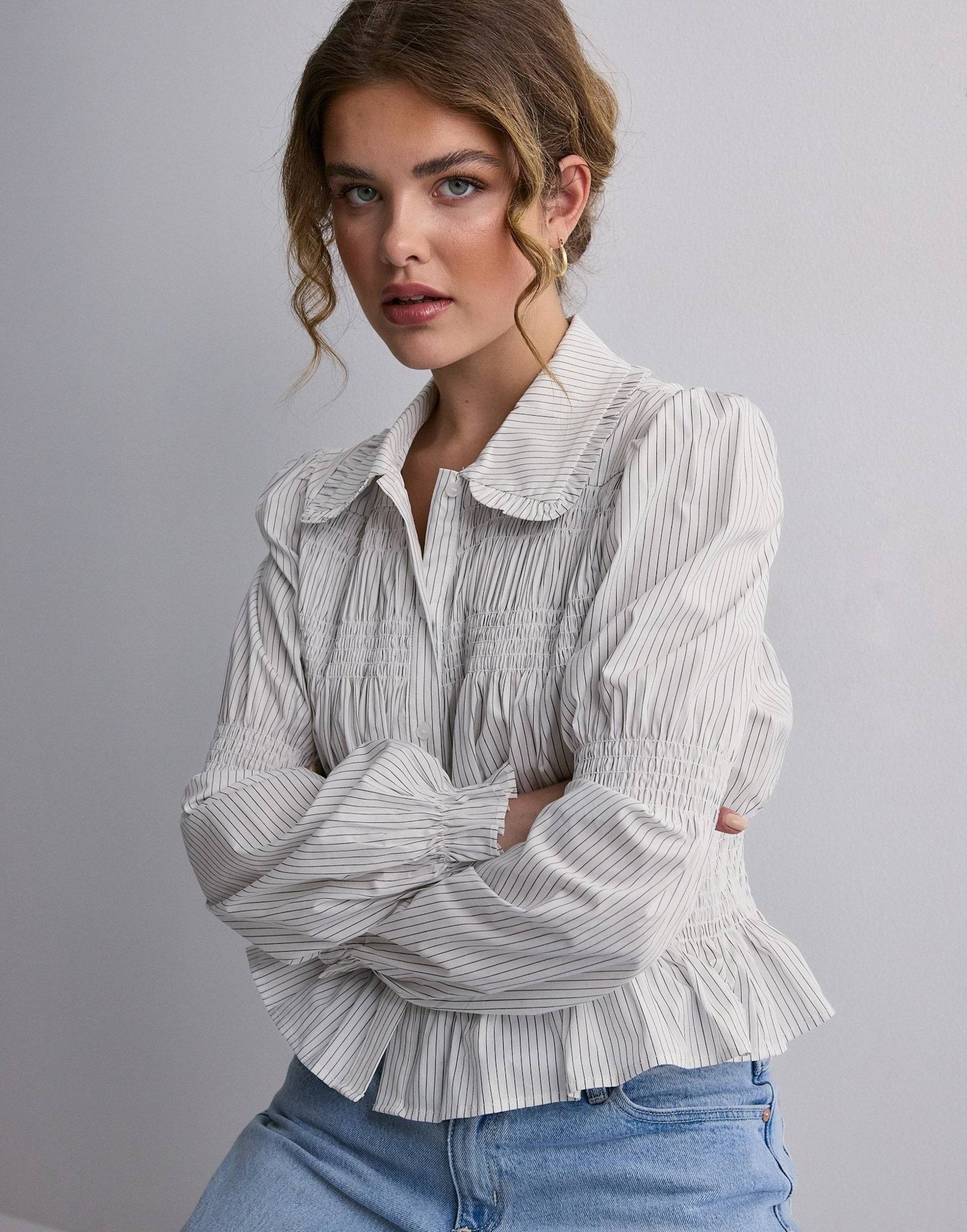 Kella Stripe Smock Shirt