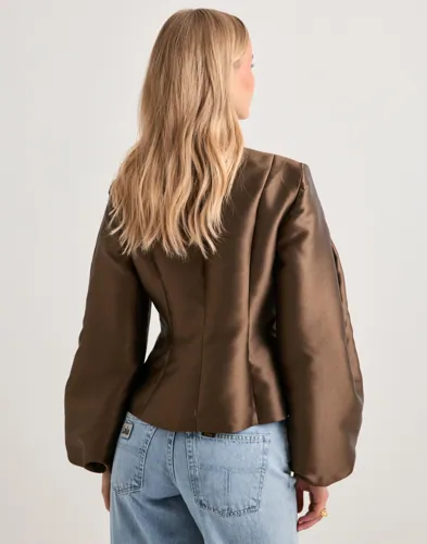 MALINA Vendela Balloon Sleeve Blouse blusar dam – bild 3