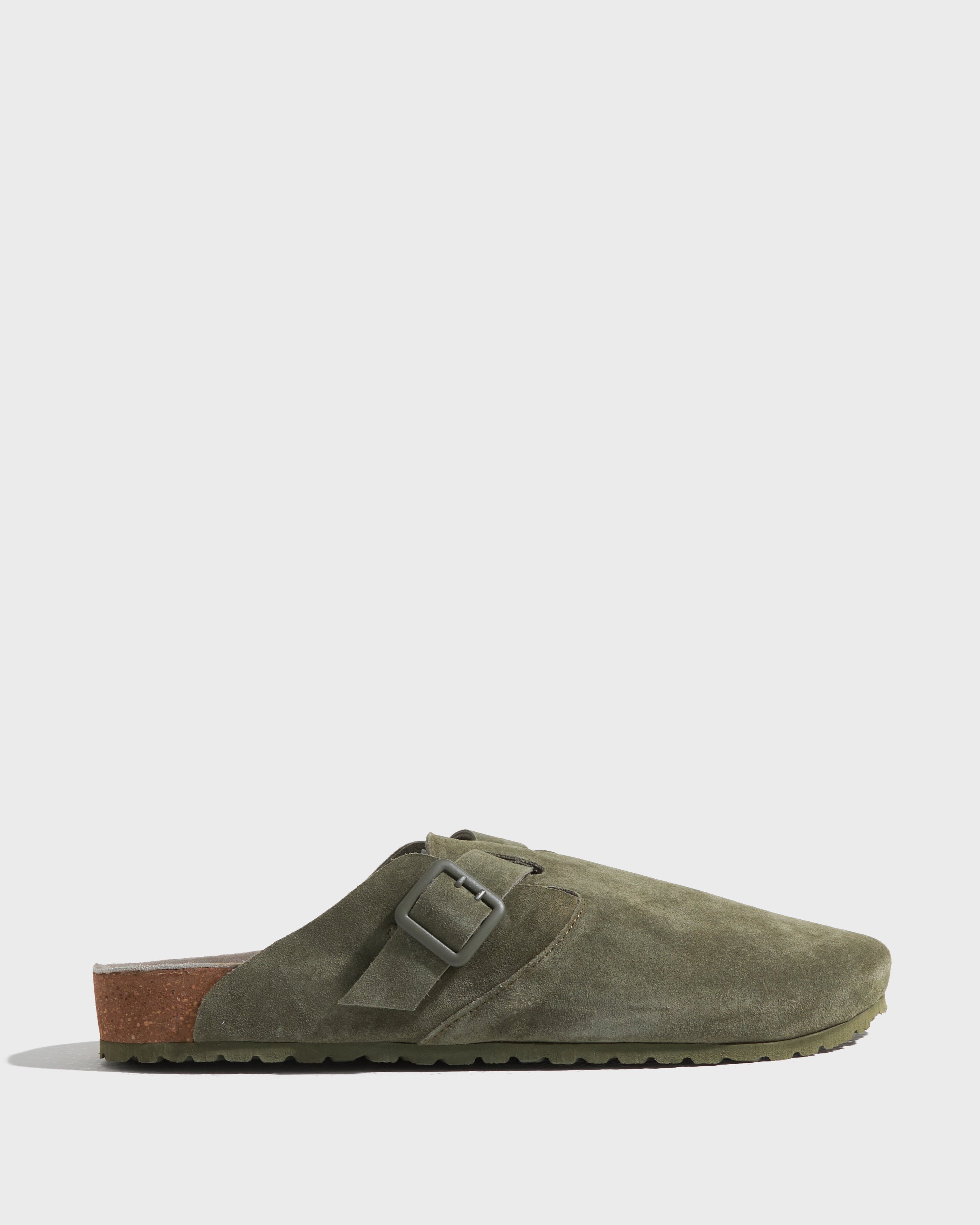 Jack & Jones Jfwlouis Suede Mule Tøfler Grøn