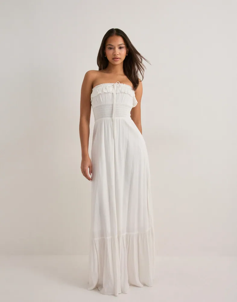 Buy Nelly Summer Breeze Dress - White | Nelly.com