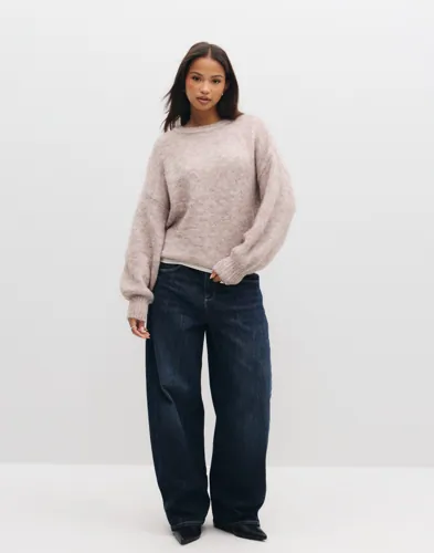 ONLY Onlnellie Ls O-Neck Knt Noos stickade tröjor dam – bild 2