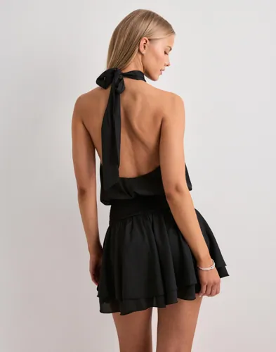 Nelly Flirty Halter Neck dress festklänningar dam – bild 2