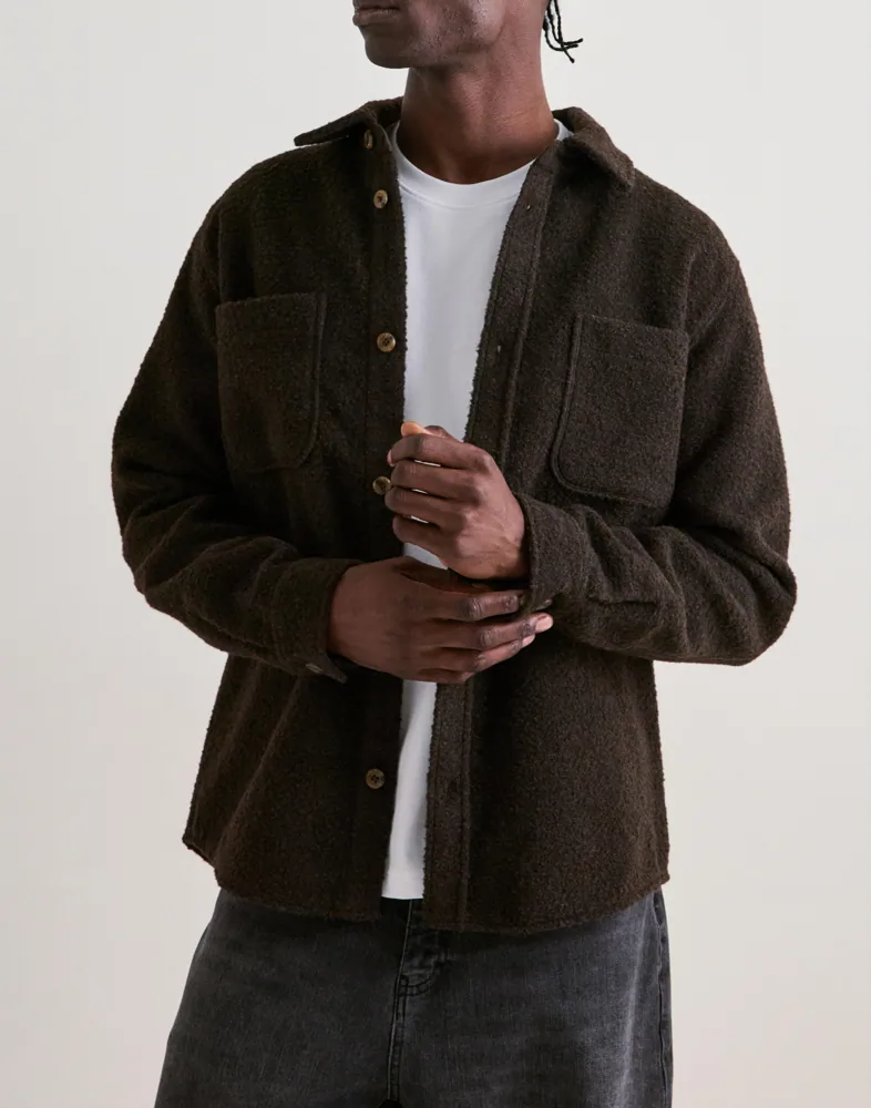 Bouclé Overshirt Overshirts