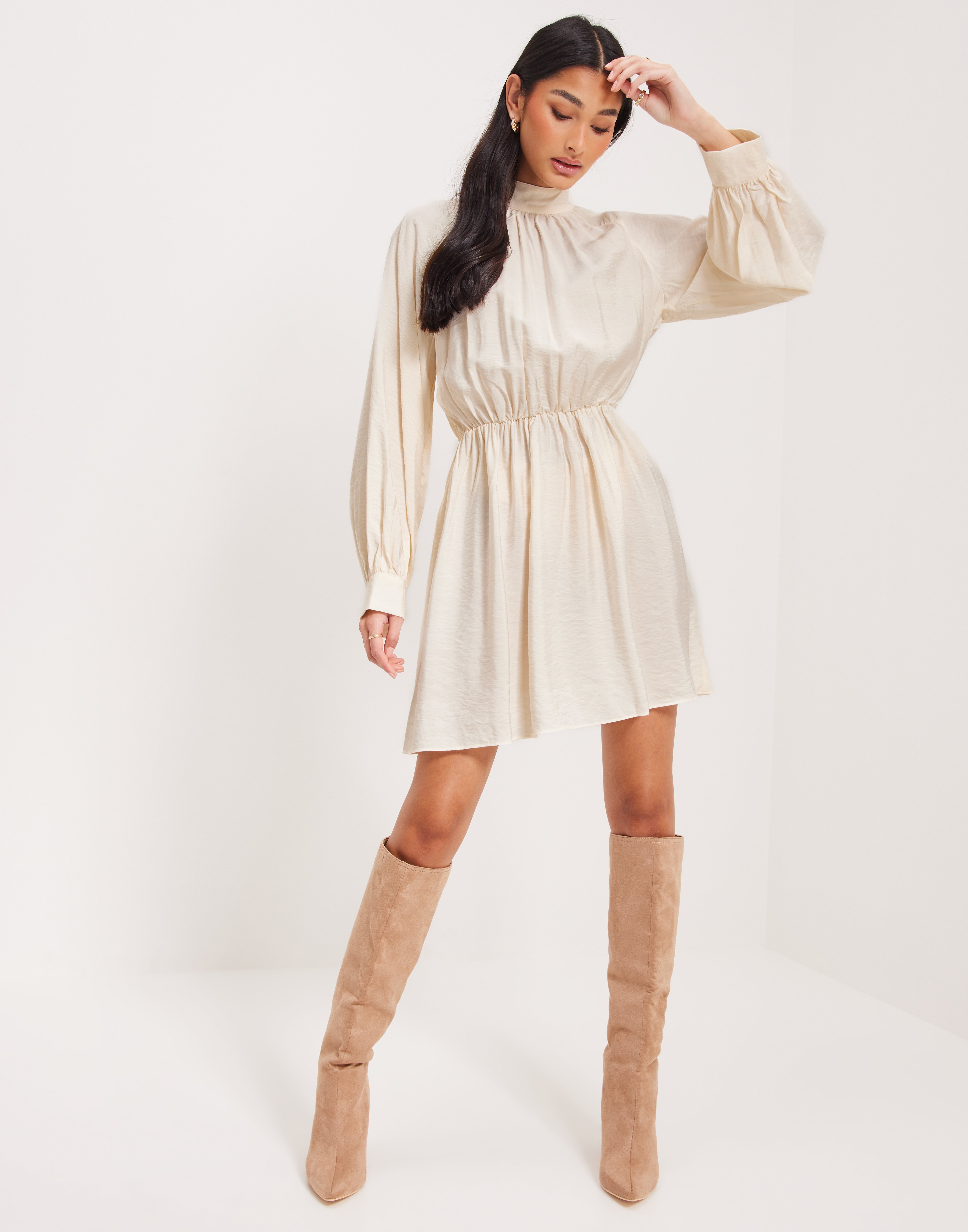 Buy Samsøe Samsøe Ebbali dress 14639 - Pristine | Nelly.com