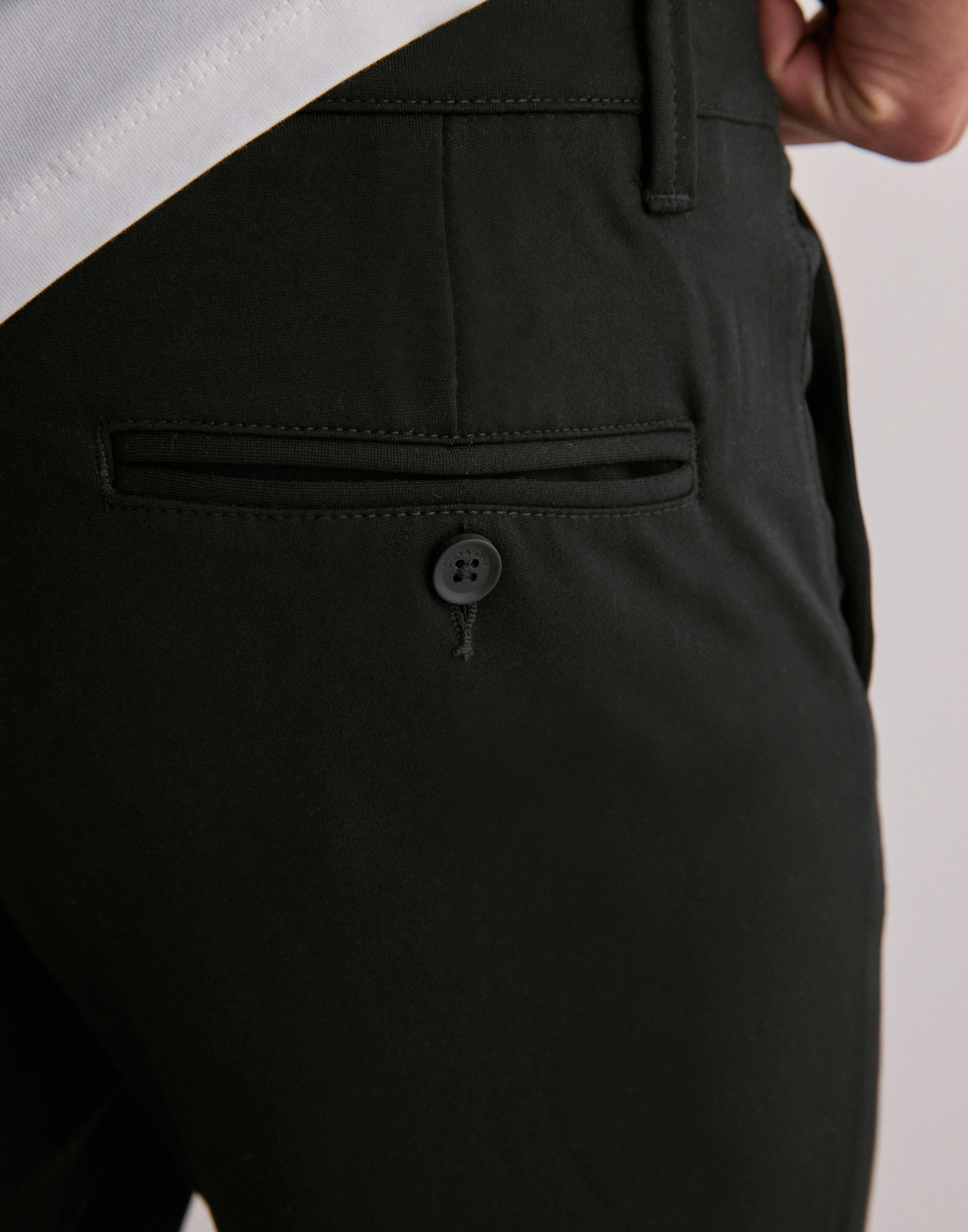 Mark Pants Only & Sons Heren Broek Onsmark Pant Gw 0209 Noos – Smart Casual Viscose Broek Met Elastaan Voor Een Stijlvolle Look! Broek Voor Kantoor