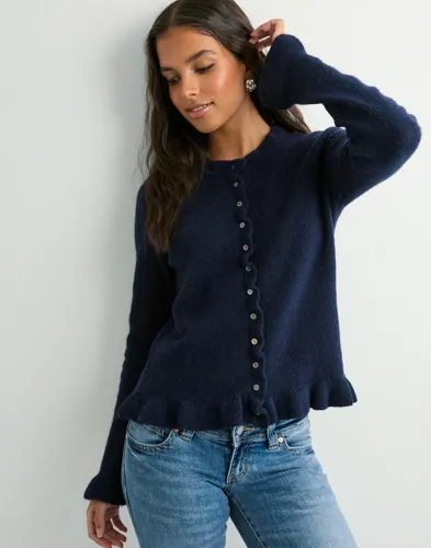 Neo Noir - Blå - Elowen Knit Blouse