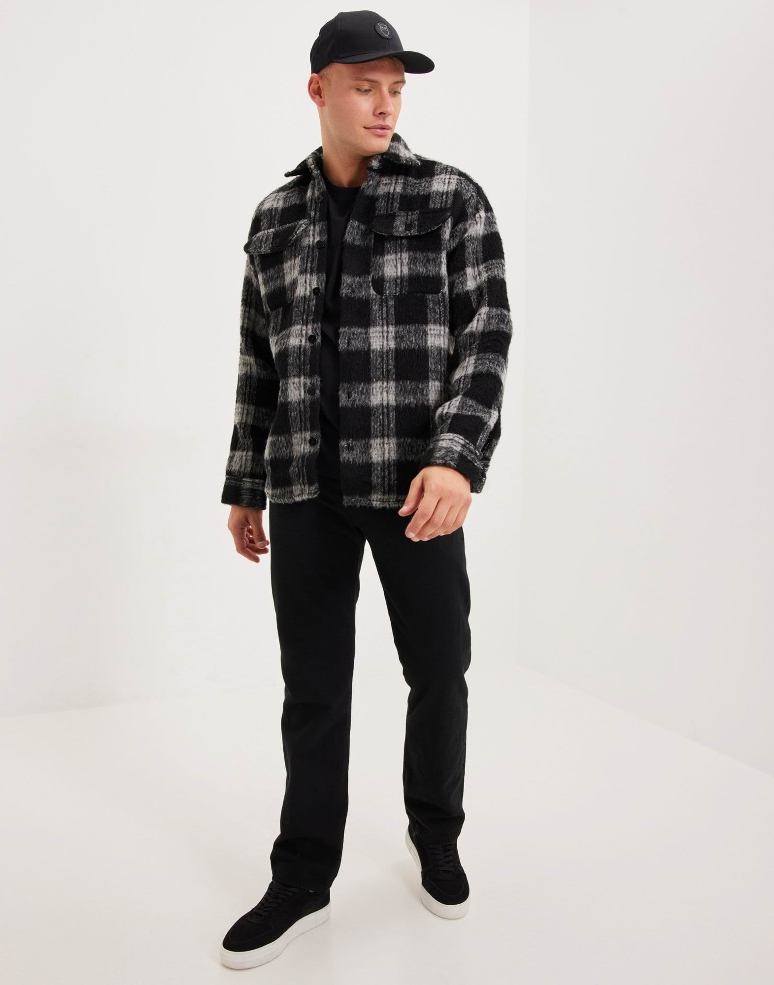 JPRBLUKNOX CHECK OVERSHIRT L/S CPO