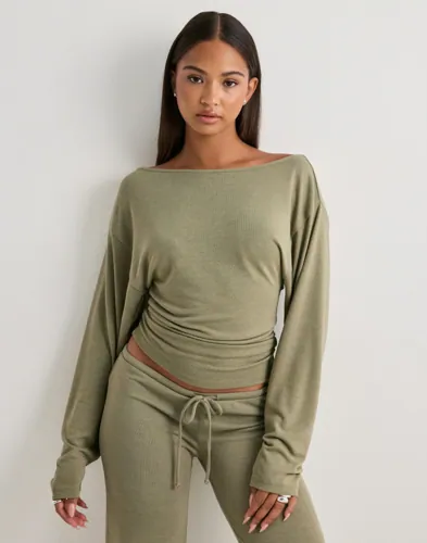 Nelly - Grön - My Chill Boatneck Sweat