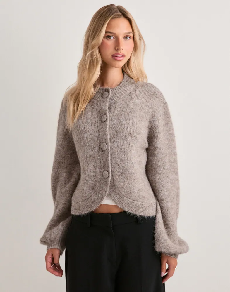 Gio Fluffy Knit Cardigan