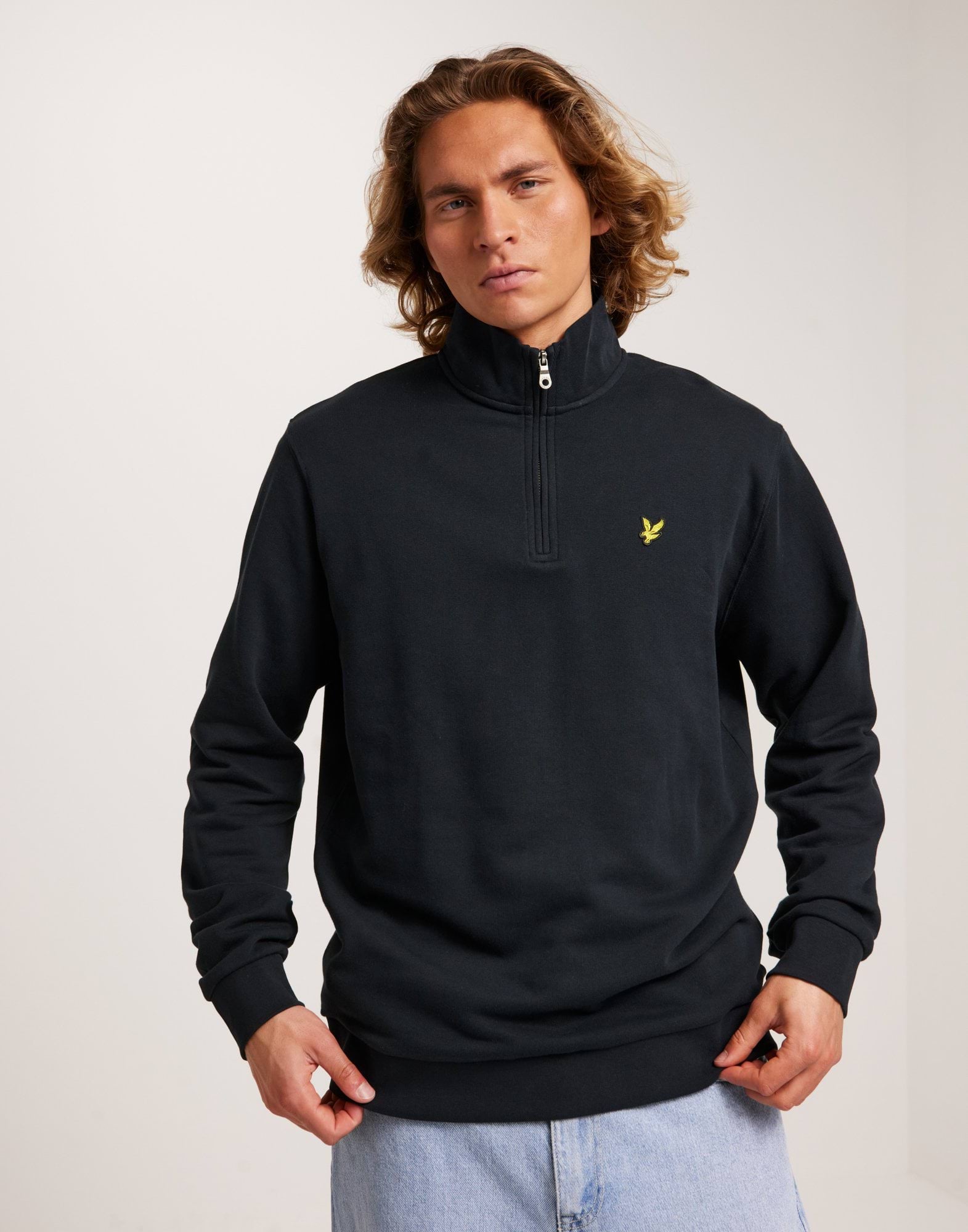 Loopback Quarter Zip Sweat